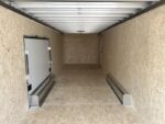 2023 ATC 28 FT ALUMINUM RACE CAR TRAILER WITH ESCAPE DOOR 9990 GVWR BLACK OUT PKG - Image 7