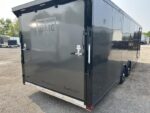 2023 ATC 28 FT ALUMINUM RACE CAR TRAILER WITH ESCAPE DOOR 9990 GVWR BLACK OUT PKG - Image 3