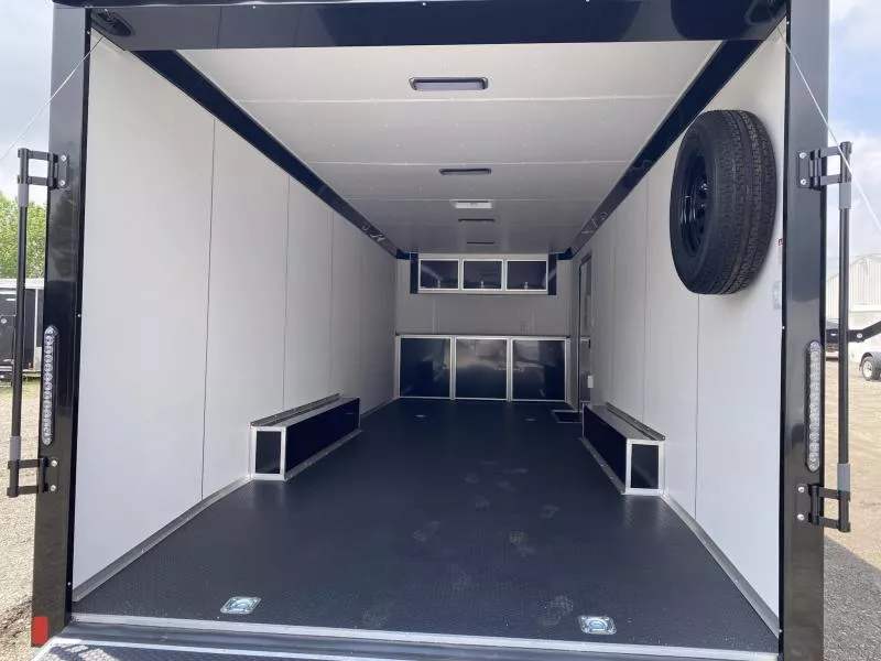 2025 Bravo Trailers 24 FT SCOUT PERFORMANCE ENCLOSED CAR HAULER WITH RAMP DOOR 10K GVWR - Image 3