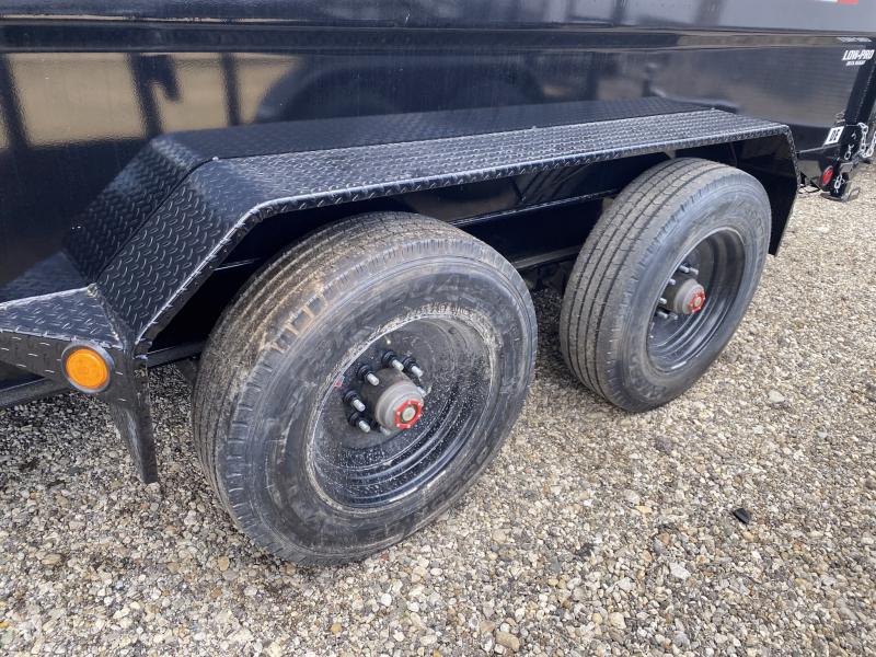 2025 PJ Trailers HD 7 X 16 FT HIGH SIDE DUMP TRAILER 20K GVWR TARP KIT RAMP KIT - Image 2