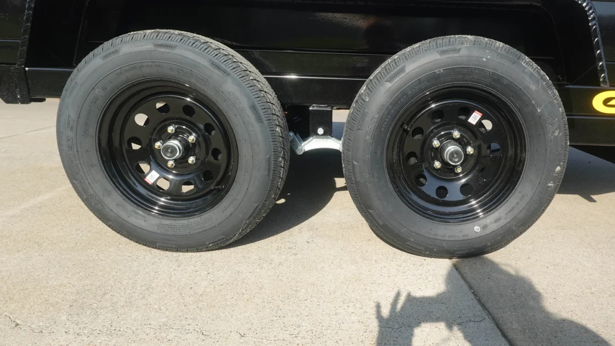 5x10 Hydraulic Dump Trailer Powder Coated with 16" Sides 7K GVWR - Image 10