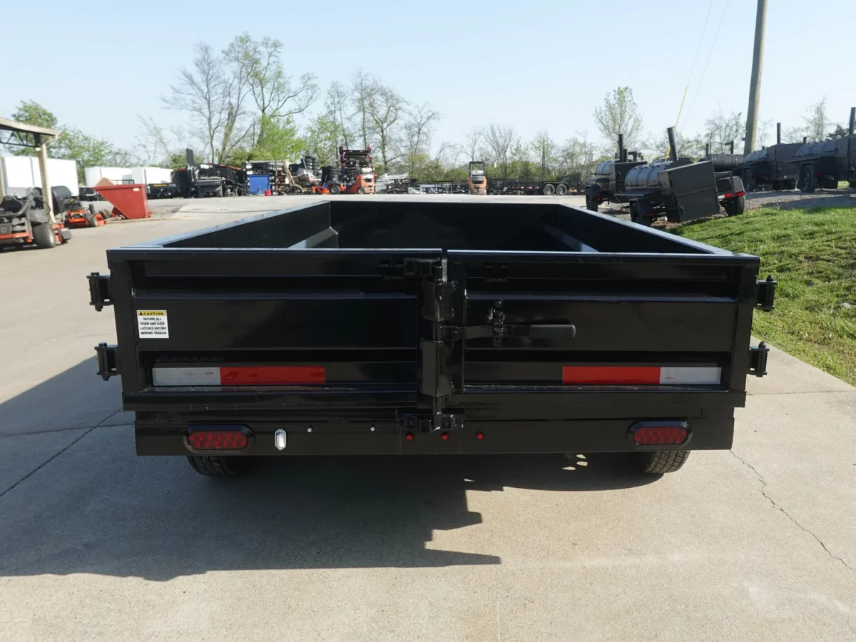 5x10 Hydraulic Dump Trailer Powder Coated with 16" Sides 7K GVWR - Image 7