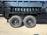7x14 Telescopic Dump Trailer with 3ft Sides (2) 7K Axles - Image 10