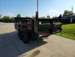 7x14 Telescopic Dump Trailer with 3ft Sides (2) 7K Axles - Image 6