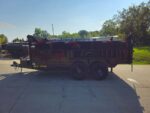 7x14 Telescopic Dump Trailer with 3ft Sides (2) 7K Axles - Image 5
