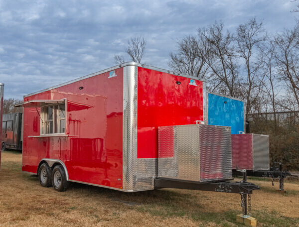 8.5x18 Equipped Food Trailer