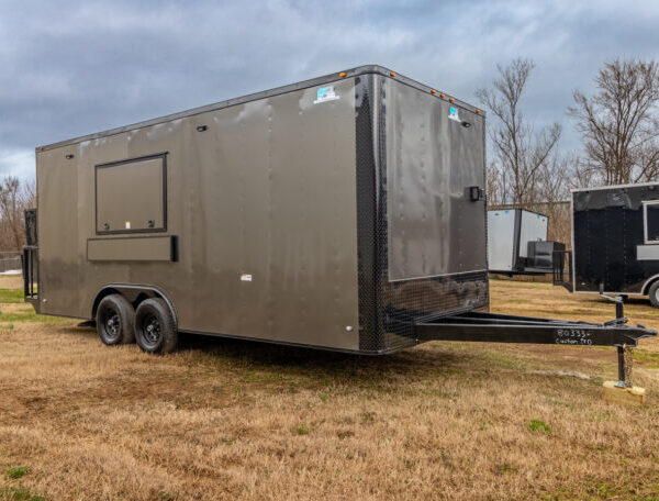 8.5x20 Equipped Food Trailer