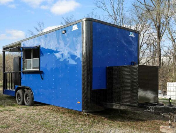 8.5x22 Equipped BBQ Trailer w/ BECK JR SMOKER