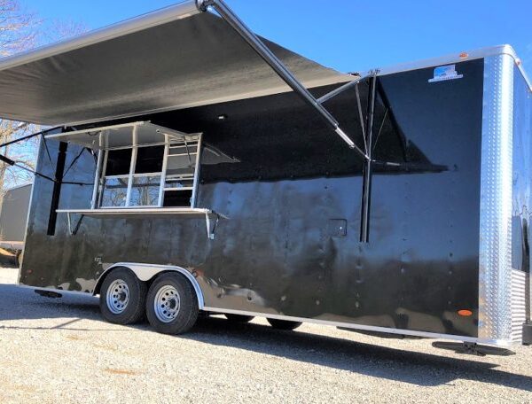 8.5x22 Equipped Concession Trailer with Bathroom