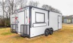 8.5x22 Equipped Pizza Trailer - White - Image 2