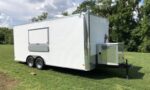 8.5x24 Brick Oven Pizza Trailer