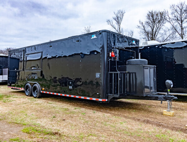 8.5x28 Equipped BBQ Trailer